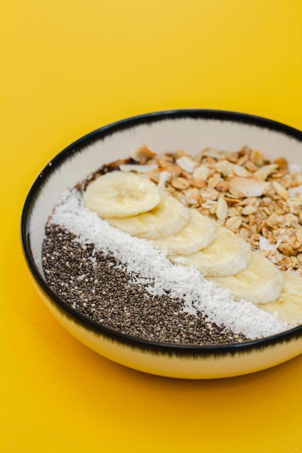 גראץ Kai 36 - Hotel Zwischen Fels Und Fluss מראה חיצוני תמונה Chia seeds in a smoothie