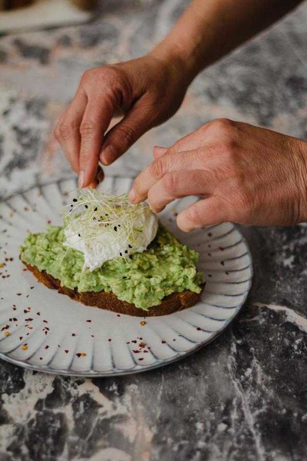 גראץ Kai 36 - Hotel Zwischen Fels Und Fluss מראה חיצוני תמונה Avocado toast