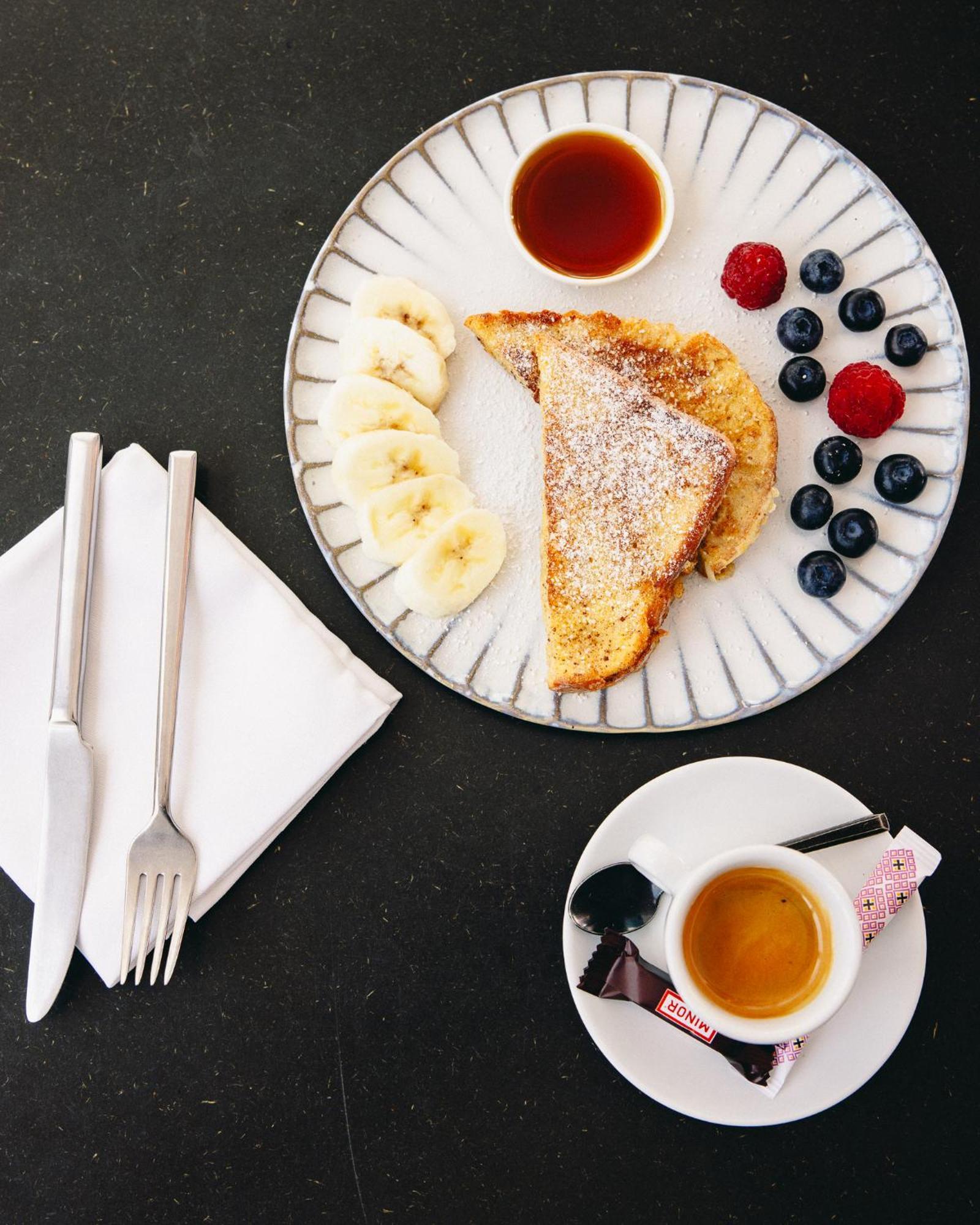 גראץ Kai 36 - Hotel Zwischen Fels Und Fluss מראה חיצוני תמונה French toast with fruit and tea